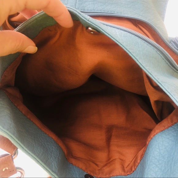 Rosetti green / brown handbag - Picture 13 of 16